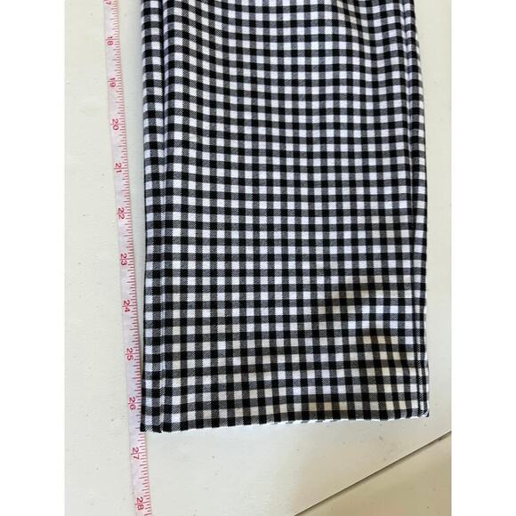 Rag and Bone Simone Gingham Pants checkered zipper pockets 10 academia preppy - Picture 13 of 16